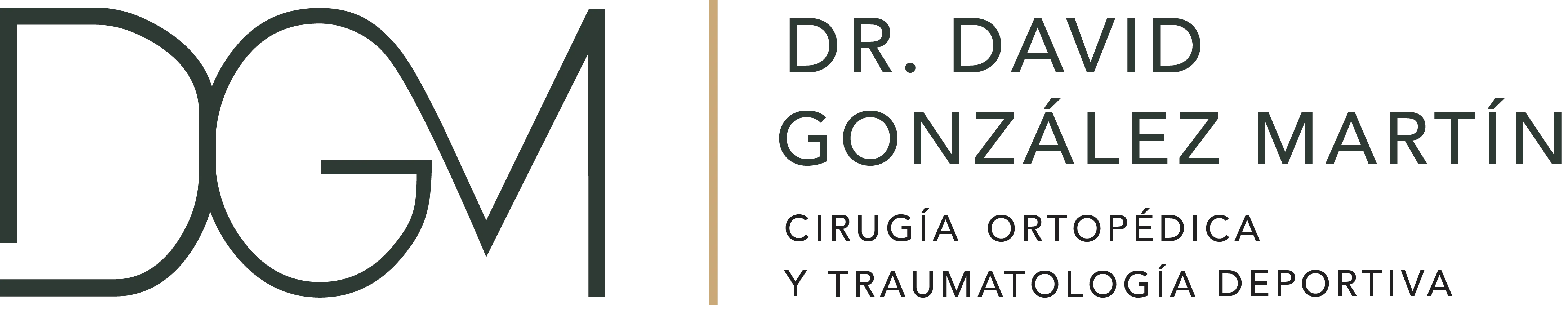 Dr. David González Martín, Cirugía Ortopédica y Traumatología Deportiva